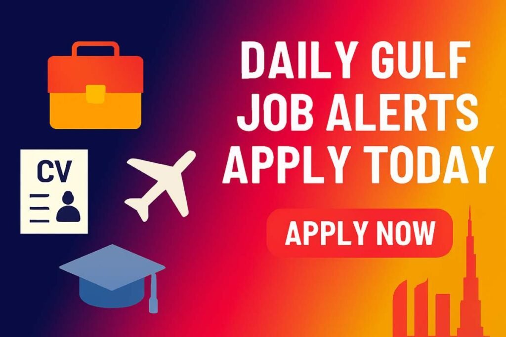 Daily Gulf Job Alerts – Apply Today (2025)