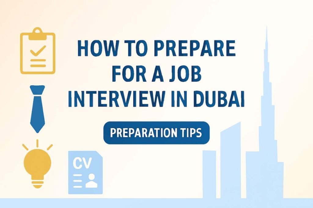 How to Prepare for a Job Interview in Dubai (2025 Guide)